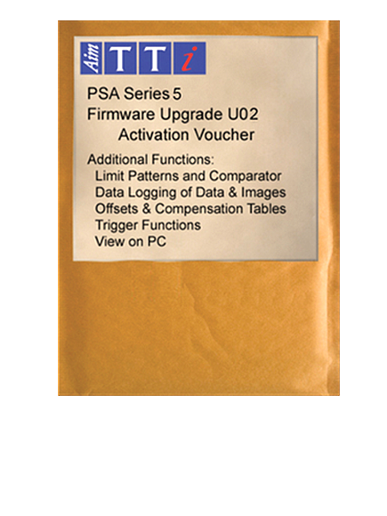 TTI(AIM-TTI)TTI频谱分析仪软件升级包PSA-U02300-08-860