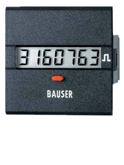 BAUSERBAUSER計時器38××系列3801.1.5.0.2.2-001, 3811.1.5.1.0