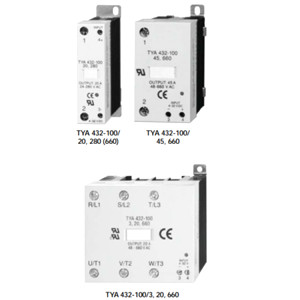 JUCHHEIM晶閘管和可控硅斷路器TYA 432-100/20, 280 (660)，TYA 432-100/45, 660，TYA 