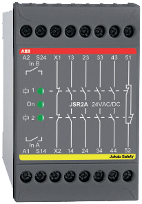 JOKAB擴展繼電器JSR2ASAFETY JSR2A