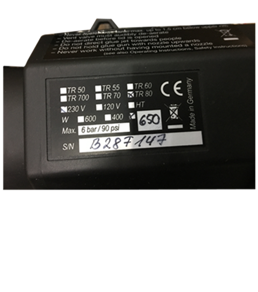 REKA噴槍TR 80 LCDTR 80 LCD/230V