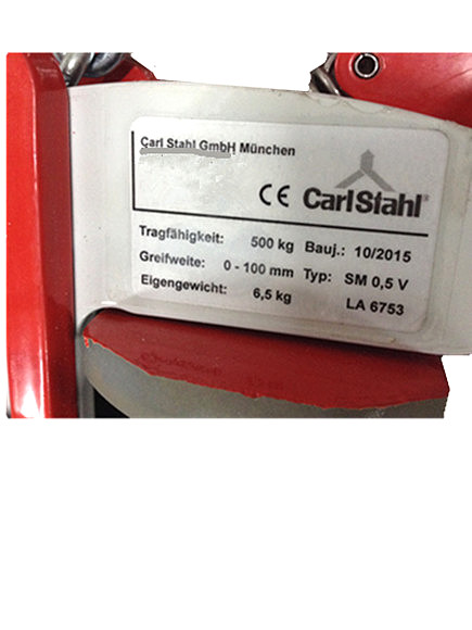 CARL STAHL卡具CGSMV系列CGSMV 0,5