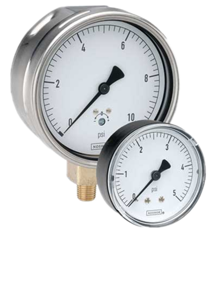NOSHOK壓力表200系列0-10IN.H20, 0-30IN.H20