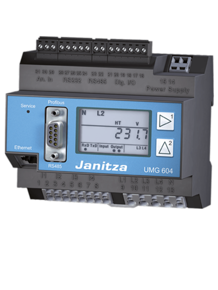 JANITZA功率分析儀UMG604UMG604-EP
